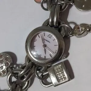 Fossil | Accessories | Fossil F2 Watch Silver Tone Chain 